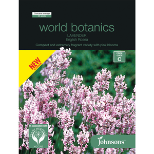 Johnsons World Botanics Lavender English Rosea