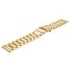 Stainless Steel Metal Watch Band Strap - For Samsung Galaxy Watch Garmin Venu Huawei Universal 20mm (Gold)