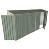 Build-a-Shed 0.8 x 4.5 x 2m Skillion Single Hinged Side Door Shed - Green