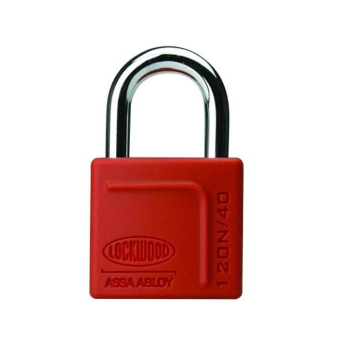 Lockwood 120N 40mm + 25mm Shackle Padlock Alloy Silicon