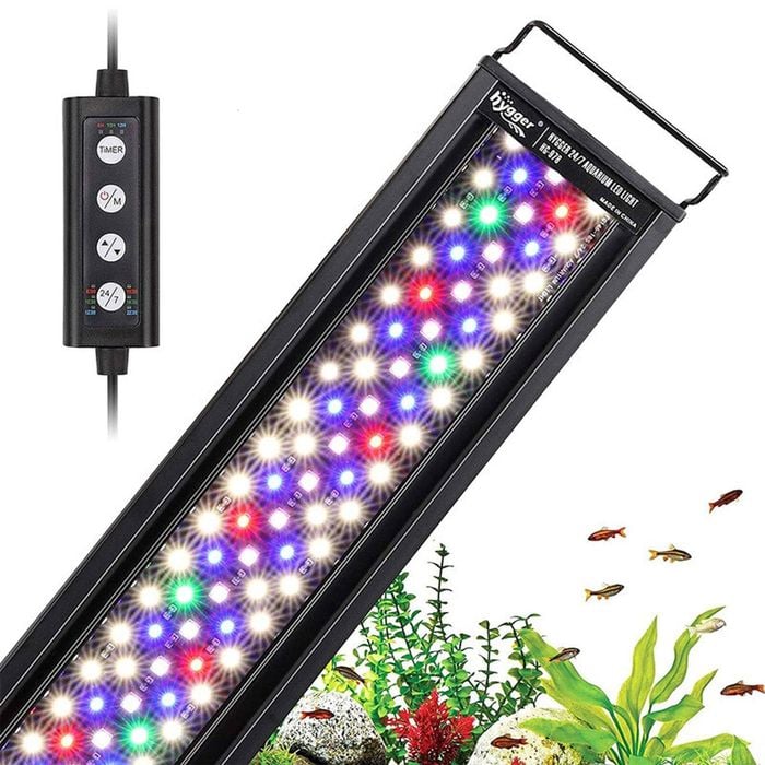 Hygger LED Fish Tank Lights 36W - Black - Black | One size | HG-978-36W