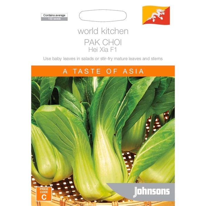 Johnsons World Kitchen Choi Hei Xia Pak Choi Seeds