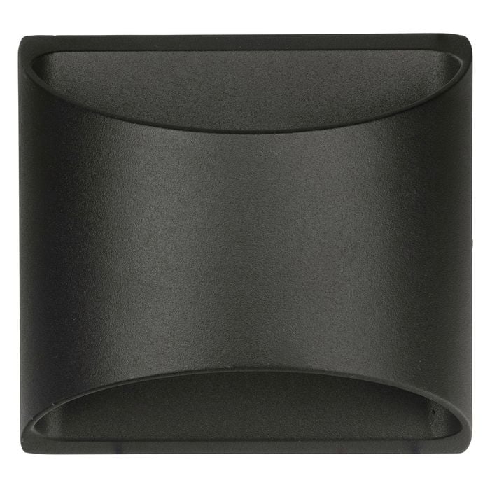 Brilliant 8W Black Binley Up Down Wall Light