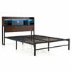 Costway Double Size Bed Frame Metal Platform Bed Base