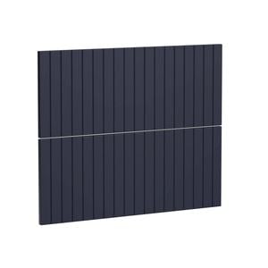 Kaboodle 900mm Berry Blue V-Groove 2 Drawer Panels