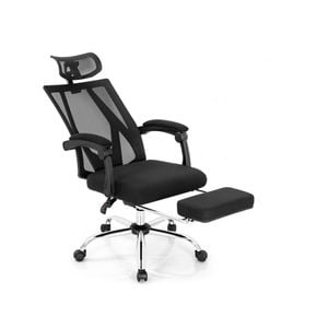 Costway Office Computer Chair High Back Mesh Desk Chair Swivel Executive Chair W/adjustable Headrest