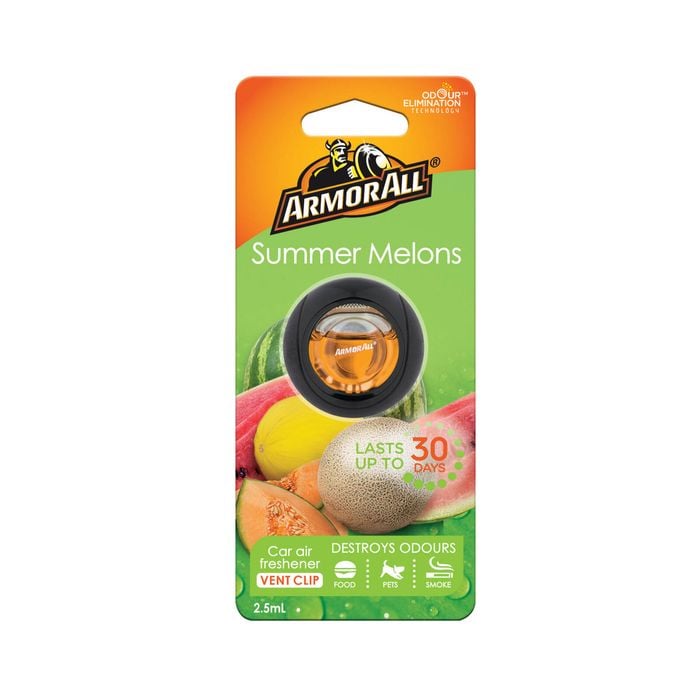 Armor All 2.5ml Vent Air Freshener Summer Melons