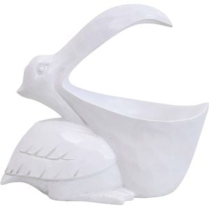 LVD Pelican Mouth Open Decorative Sculpture Home/Lounge Decor