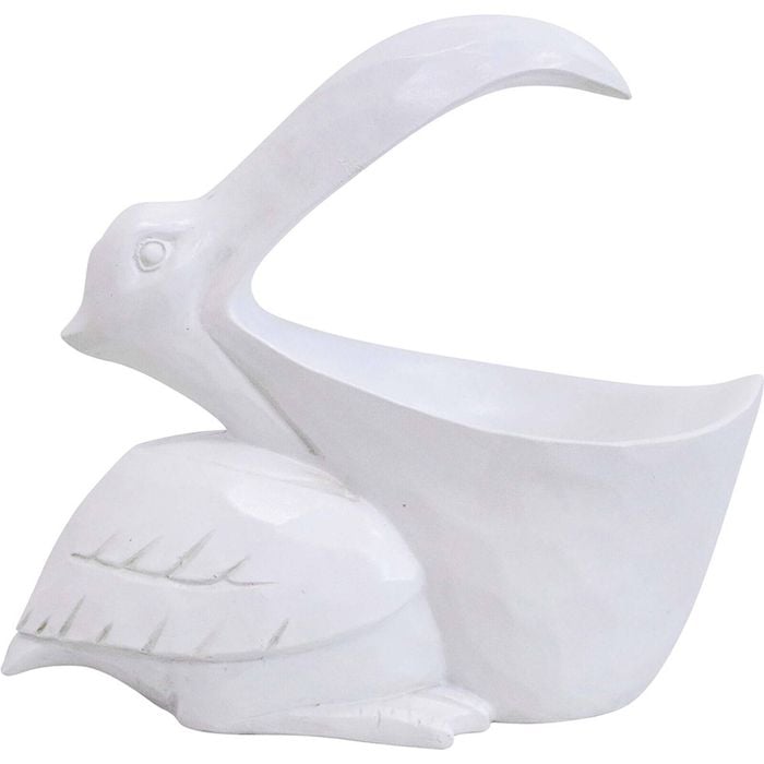 LVD Pelican Mouth Open Decorative Sculpture Home/Lounge Decor