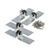 LUMBERLOK GIB Quiet Tie Zinc Galvanised 4pk GIBQTIE