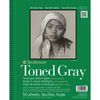 Strathmore 400 Series Toned Art/sketch Pad Grey Wire 9''x12'' 50 Sheets