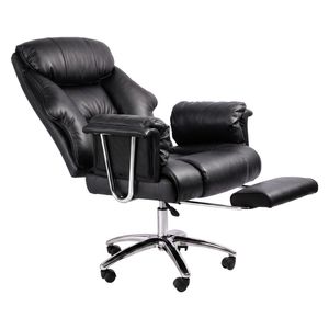 Levede Gaming Chair Ergonomic With Footrest 150°Recline for Home Office Black