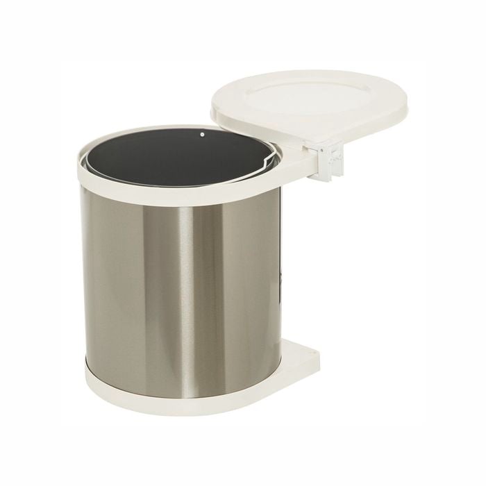 Kaboodle 15L Swing Out Chrome Waste Bin