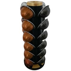24 Pod Vertuo Petal Coffee Holder Storage Rack for Nespresso Vertuo Pods  Black