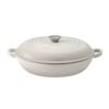 Baccarat Le Connoisseur Cast Iron French Saute Pan 31cm - Cream