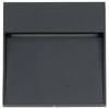 Arlec 4W Cct Led Exterior Step Light Black