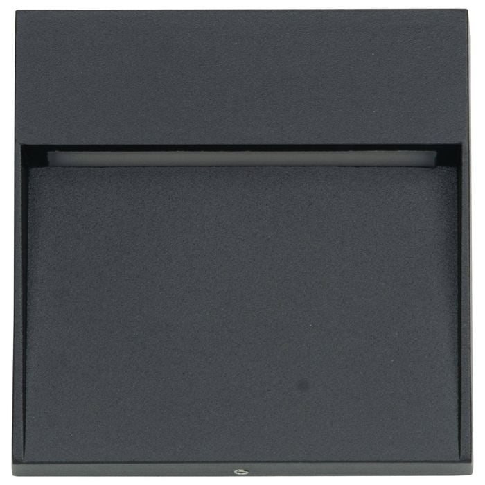 Arlec 4W Cct Led Exterior Step Light Black