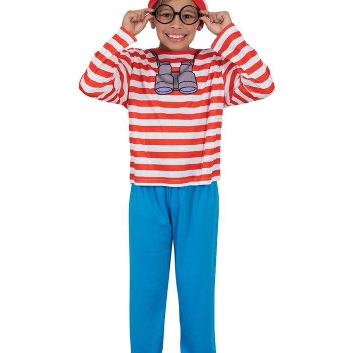 Where’s Wally Licensed Kids Book Week Costume - 9-10