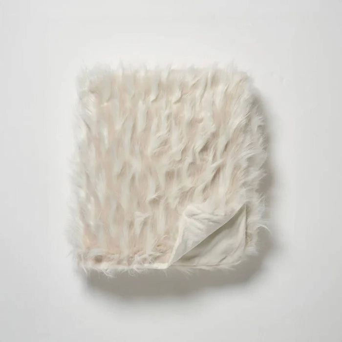 Lorraine Lea Feathertop Throw Rug Cream