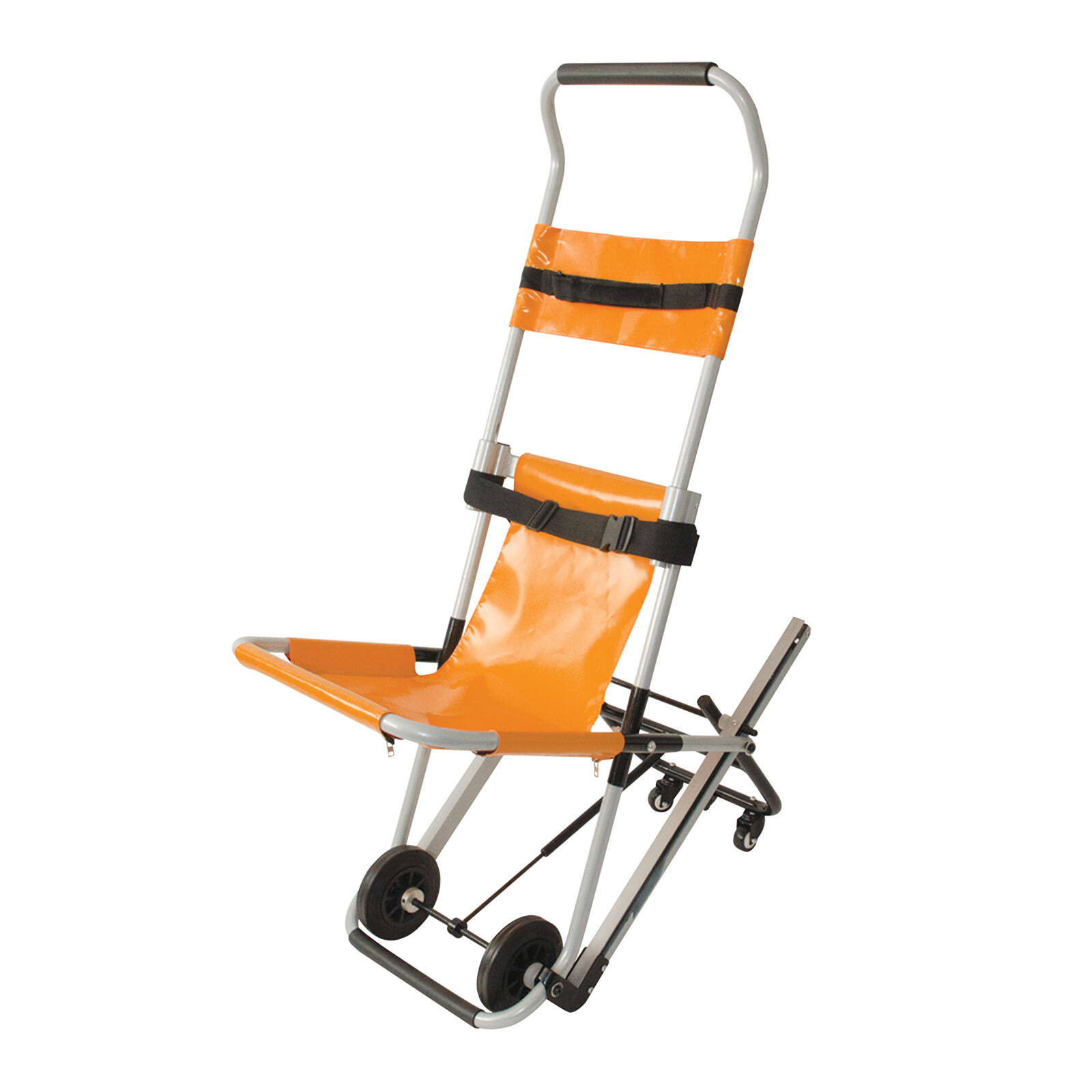 Reliance Medical Code Red Orange Evacuation Chair with Cover and Wall Bracket