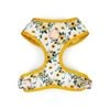 Holly & Co  Sunflower Child Large Yellow Stylish Velvet Dog Harness