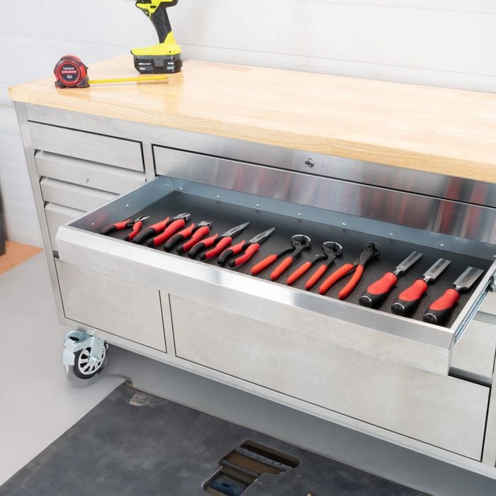 Pinnacle 183cm 72" Stainless Steel Tool Trolley