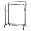 Levede Clothes Rack Heavy Duty Garment Rack Carbon Steel 95kg Black