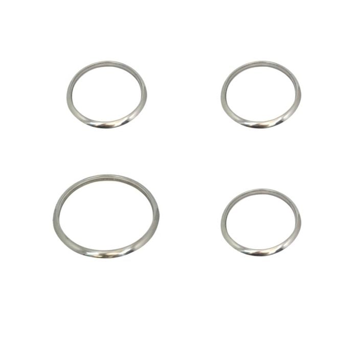 Stove Cooktop Complete Trim Ring Set Of X4 - Tr0102, Suits Electrolux, Westinghouse