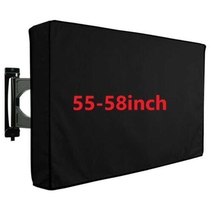 Provecta 55–58 Inch Waterproof Outdoor Tv Cover Black