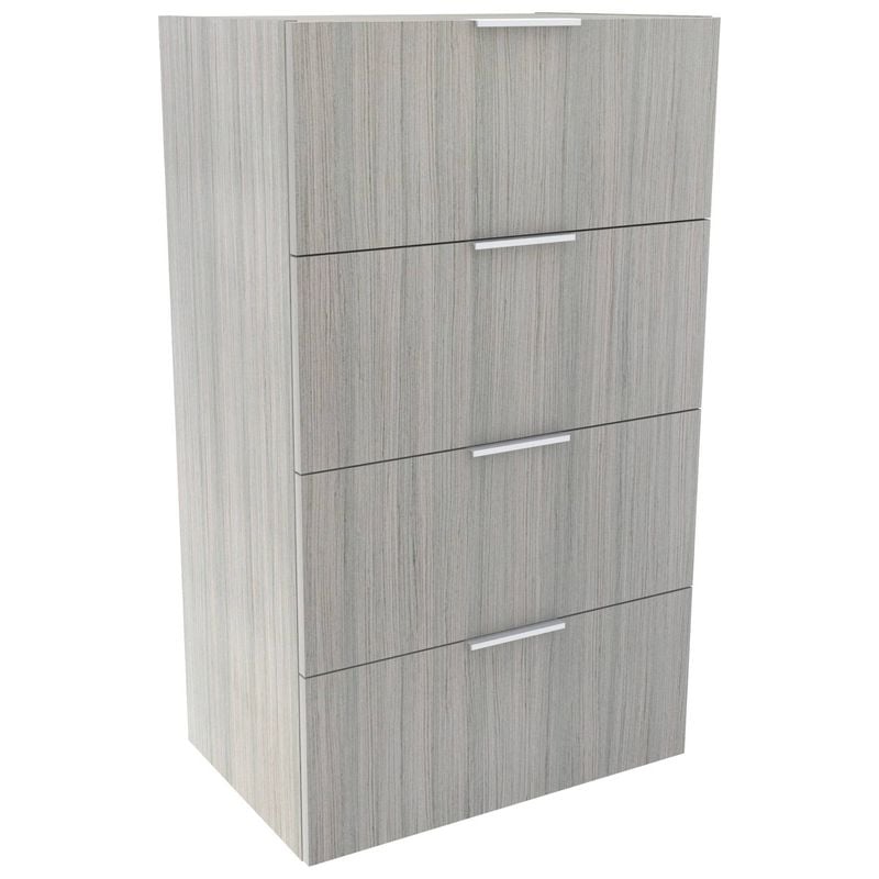 Lugna 1024 x 600 x 380mm Mist 4 Drawer Ready to Assemble Unit