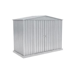 Absco Sheds 3.00m x 1.44m x 2.30m Zincalume Double Door Highlander Garden Shed 