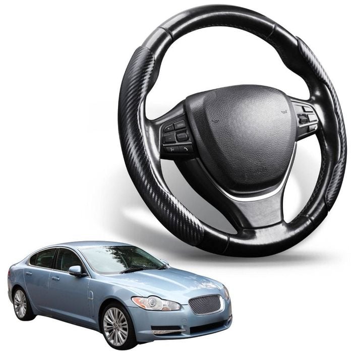 Segmented Steering Wheel Cover for Jaguar XF 2007 - 2015 (X250)
