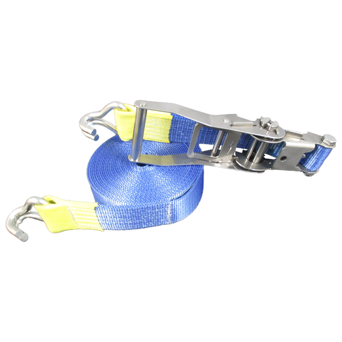 SSA Stainless Steel Ratchet 50mm Double J Hook LLC 2000kg 30Meters