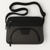 Fib Byron East West Sling Shoulder  Travel Adjustable Strap Black