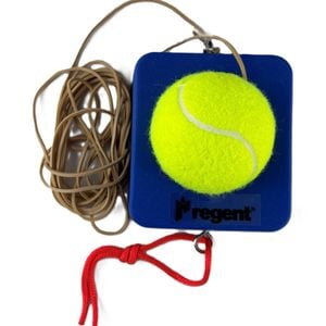 Regent Portable Tennis Trainer Ball & 15cm Base Training/practice Sports Game