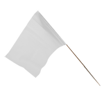 Holman White Glo Marker Flag - 100 Pack