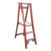 Indalex 0.9m 180kg Pro Series Industrial Fibreglass Platform Ladder
