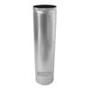 Scandia 8" x 1m Galvanised Steel Casing Length - 8" galvinised