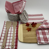 RANS Milan Tea towels 5 Pack - Red