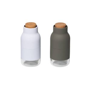 Wilkie Brothers Salt and Pepper Mill Set - Monochrome 12cm