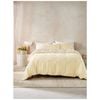 Linen House 400TC Surf Wash Butter Yellow Quilt Cover Set Super King