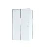 Rick McLean's Bathware 1200mm Silver Hi Line Semi Frameless Shower Screen