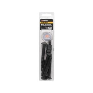 Zenith M10 x 75mm Black Cup Head Bolt - 4 Pack