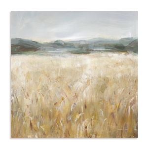 Artey | Field of Gold II - Stretched Canvas - Stretched Canvas - 140 x 140cm