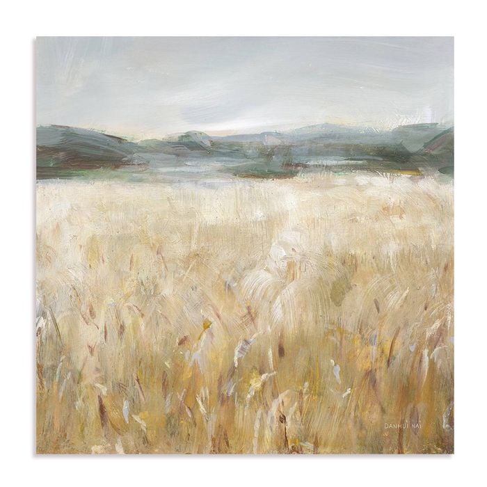 Artey | Field of Gold II - Stretched Canvas - Stretched Canvas - 140 x 140cm