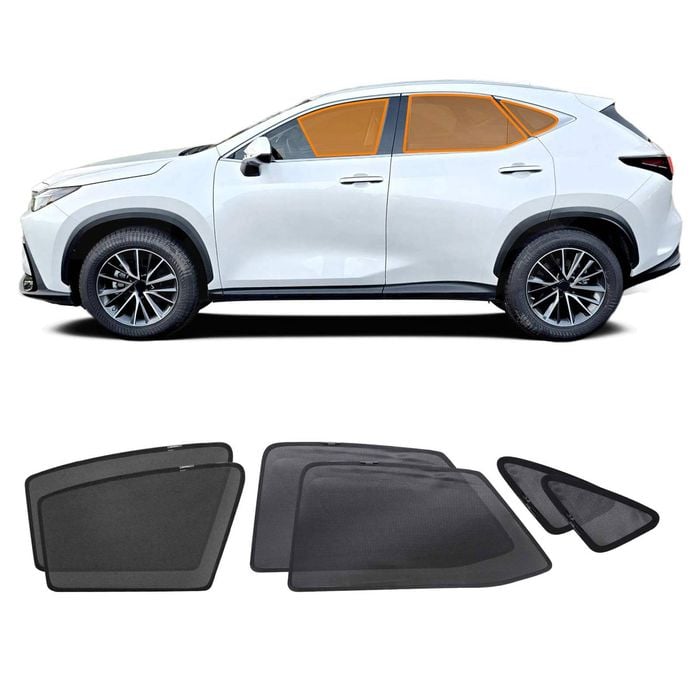 Car Window Sun Shade for Lexus NX Series NX250 NX350 NX350h NX450h 2022-Onwards Blind