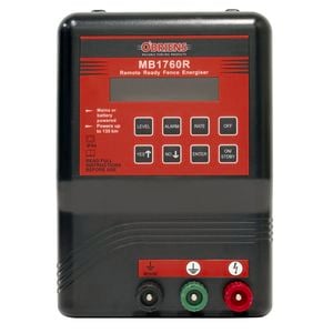 Obriens 135km Mains/Battery Electric Fencing Energizer