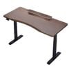 Auslittle Ergo Edge  Size 1600x730 Dual Motor Electric Standing Desk With Monitor Riser