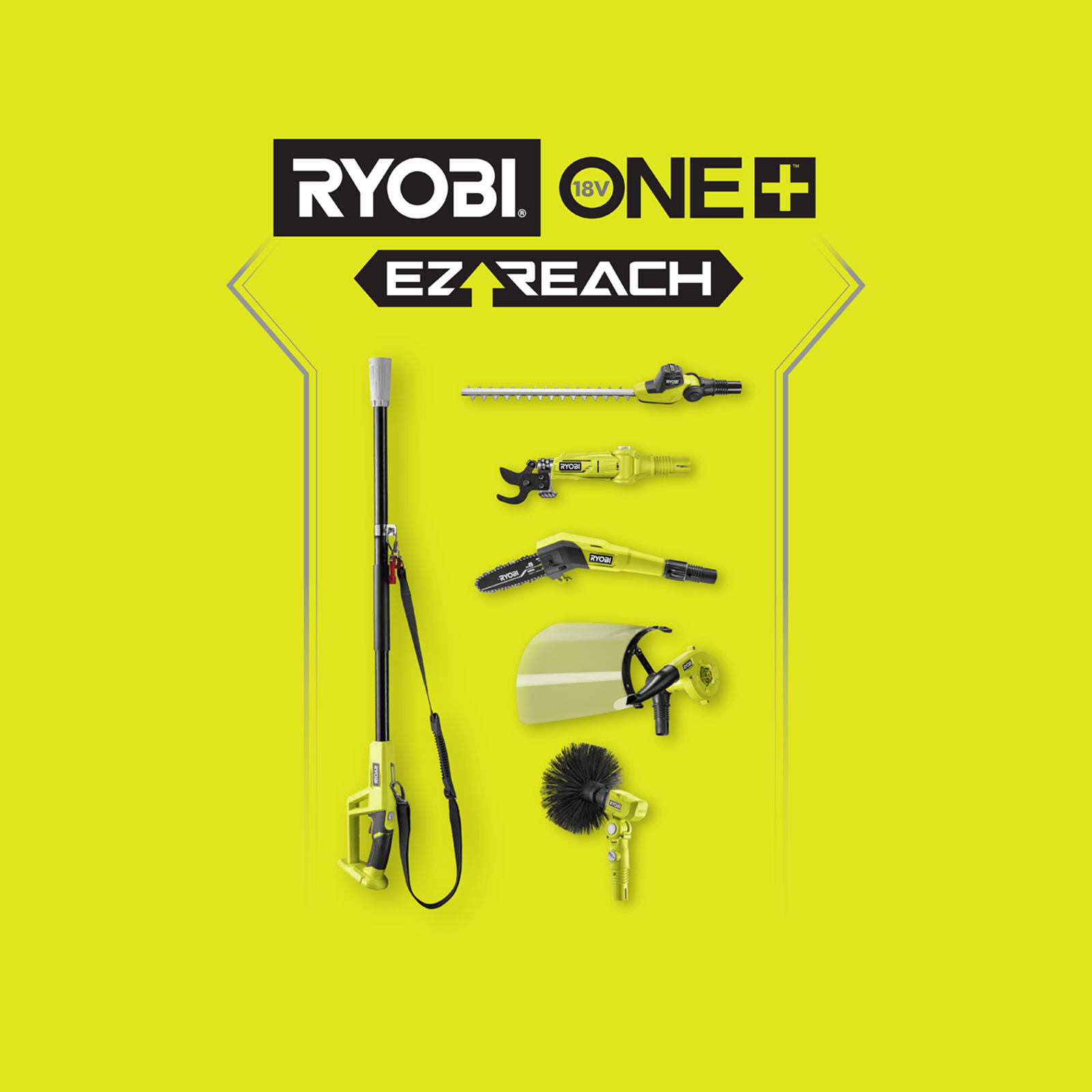 Ryobi pole trimmer bunnings sale