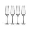 4pc Tempa Esme Clear Champagne Glass